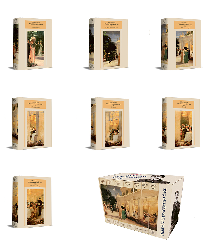 Proust Marcel: Hledání ztraceného času - kompletní vydání v krabici
